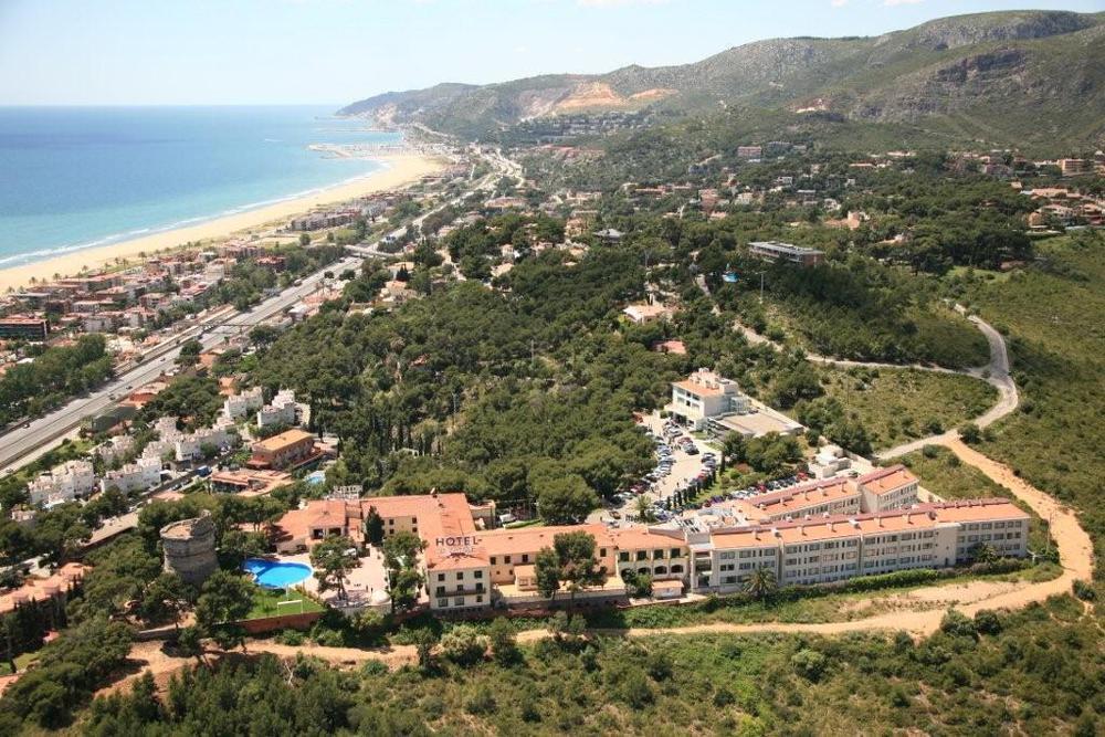 Gran Hotel Rey Don Jaime Castelldefels Bagian luar foto